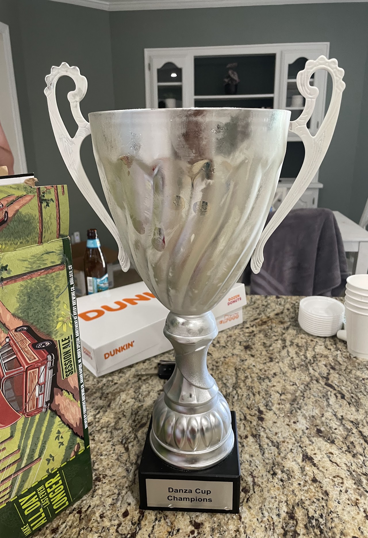 The Danza Cup MVP trophy