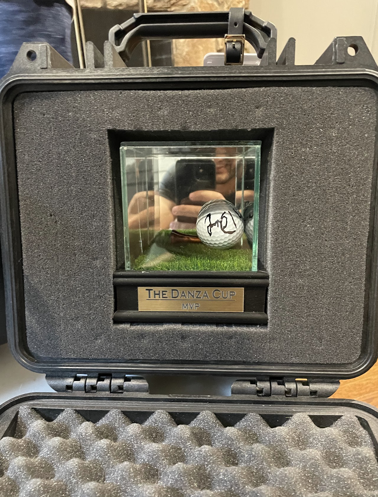 The broken MVP trophy — it builds character