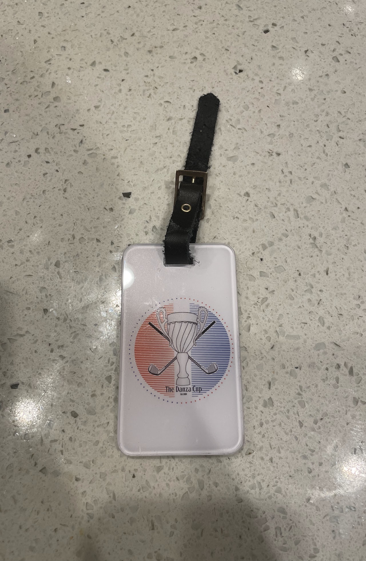 Danza Cup luggage tag